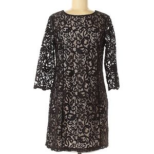 H&M black lace dress